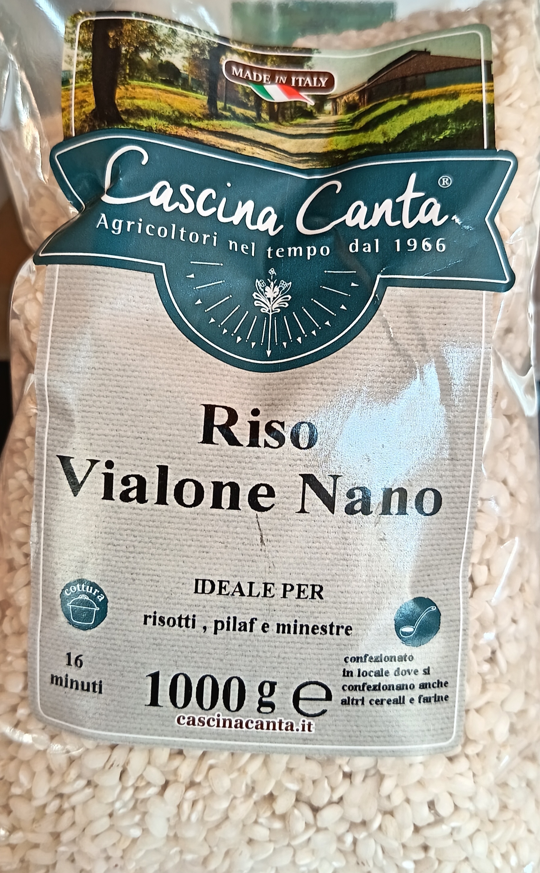 Riso Vialone Nano Cascina Canta
